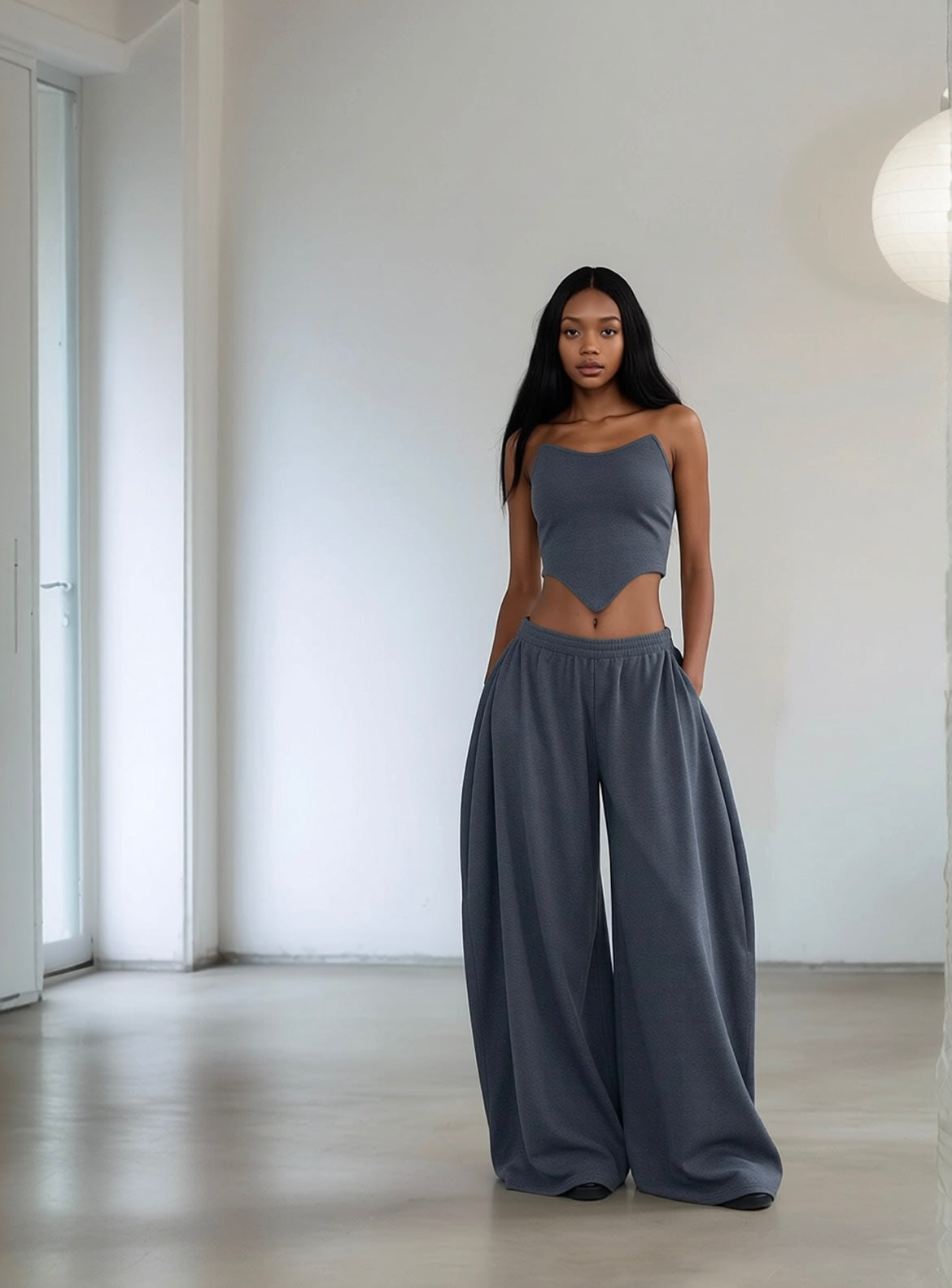 Luxury Streetwear Balloon Joggers