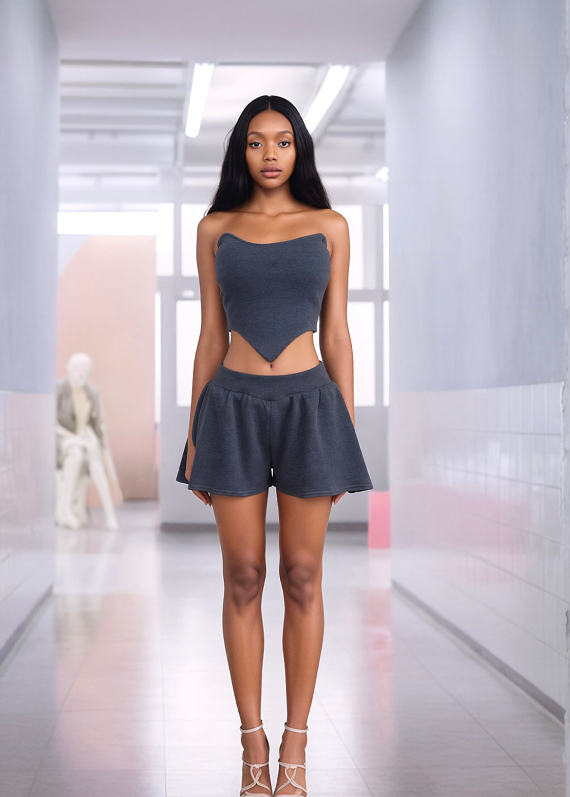 Luxury Streetwear Corset Top